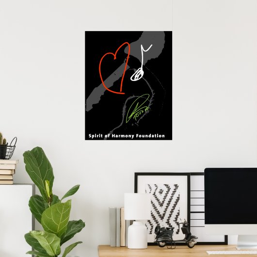 Poster Love Music (Bureau à domicile)