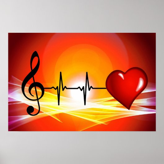 Poster Love Music (Devant)