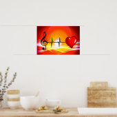Poster Love Music (Cuisine)