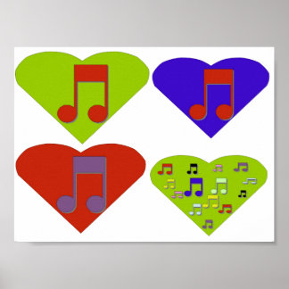 Poster Love Music