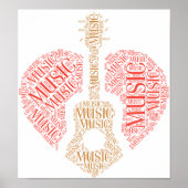 Poster Love Music (Devant)