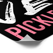 Poster Love Pickleball Coeur Pickle Ball Femmes Filles En (Coin)