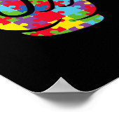 Poster Love Puzzle Main Sign Language Sensibilisation sur (Coin)