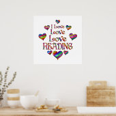 Poster Love Reading (Cuisine)