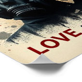 Poster LOVE & RESISTANCE Modern Graphic 2 (Coin)