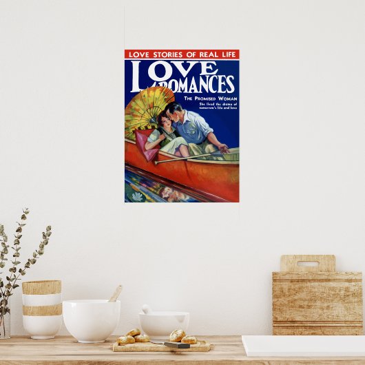 Poster Love Romances (Cuisine)