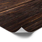 Poster Love Rustic Woodland Photo Heart Frame monogram (Coin)