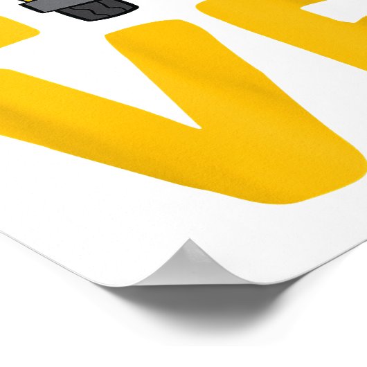 Poster Love School Bus Driver Schoolbus Busdriver (Coin)