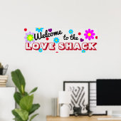 Poster - Love Shack (Bureau à domicile)