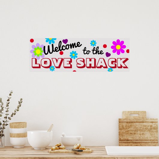 Poster - Love Shack (Cuisine)