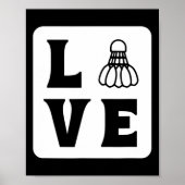 Poster Love Shuttle Dminton (Devant)