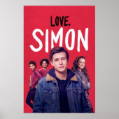 Poster Love Simon (Devant)