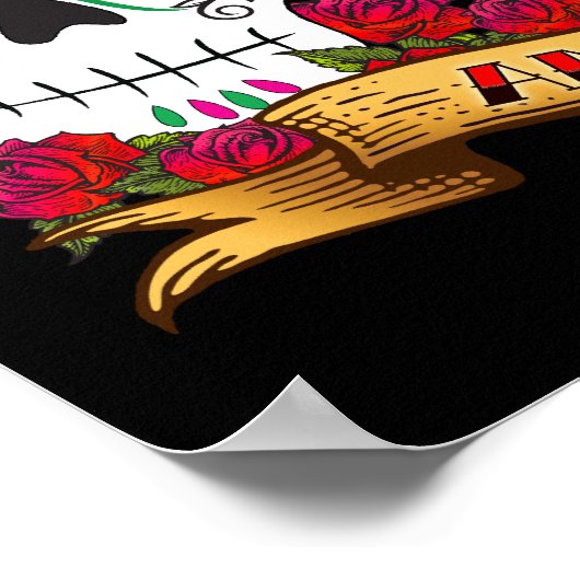 Poster Love Skulls "Amor" (Coin)