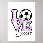 Poster Love Soccer (Devant)