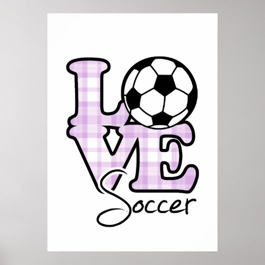 Poster Love Soccer (Devant)