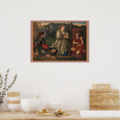 Poster "Love Song" Edward Burne-Jones (Cuisine)