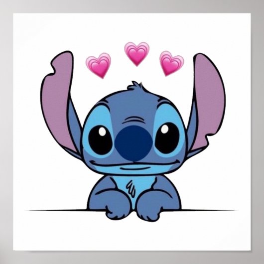 Poster Love Stitch (Devant)