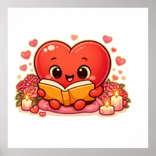 Poster Love Stories Begin Within the Heart (Devant)