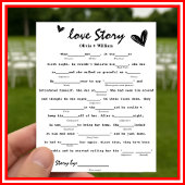 Poster Love Story Game | Mariage