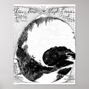 Poster Love Street Light Circus flyer LoveStreetApr11&12'