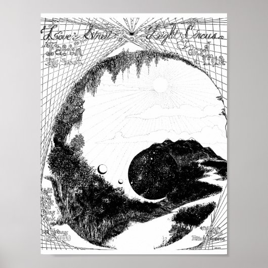 Poster Love Street Light Circus flyer LoveStreetApr11&12' (Devant)