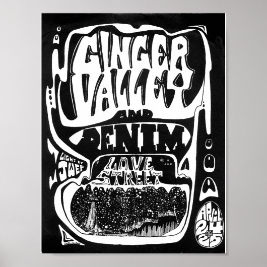 Poster Love Street Light Circus flyer LoveStreetApr24&25' (Devant)