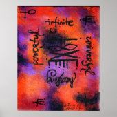 Poster Love Talisman No. 1 (Devant)