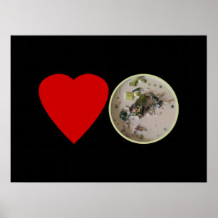 Poster Love Thai Green Curry ... Thaïlande