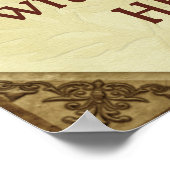 Poster Love the Lord - Scripture quote - art print (Coin)