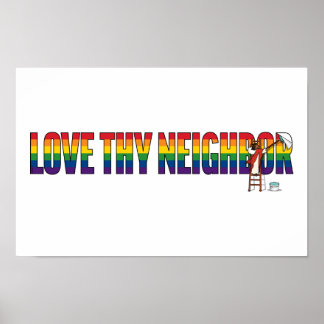 Poster Love Thy Neighbor
