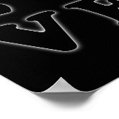 Poster Love Total Solar Eclipse 04.08.2024 Totalité (Coin)