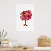 Poster Love Tree Cherry Blossom (Cuisine)