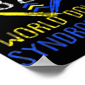 Poster Love World Down Syndrome Awareness Day Love  (Coin)