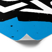 Poster Love You : Lettres à la main Valentine (Coin)