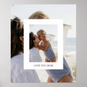 Poster Love You Mom Photo (Devant)