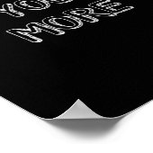 Poster Love You More Artistic Design  (Coin)