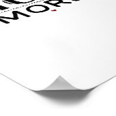 Poster Love You More Artistic Design Style  (Coin)