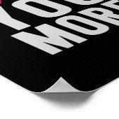 Poster Love You More Polished Style  (Coin)