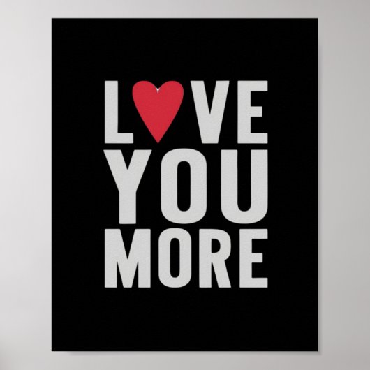 Poster Love You More Polished Style  (Devant)