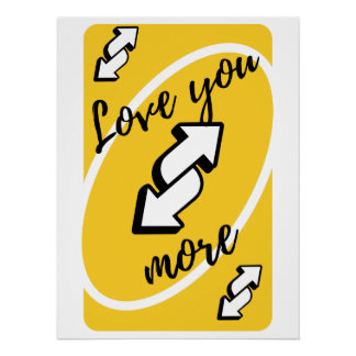 Poster "Love You More" | Romantique
