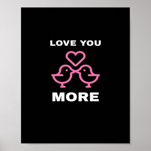 Poster Love You More Timeless Classic  (Devant)