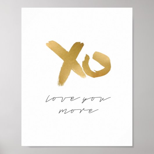 Poster Love You More Timeless Classic  (Devant)