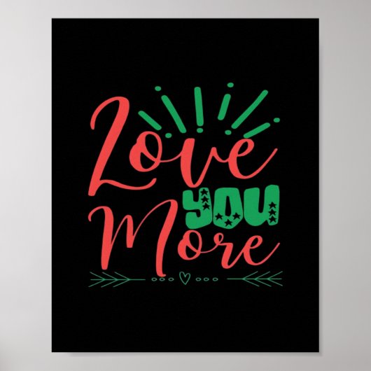 Poster Love You More Timeless Classic  (Devant)
