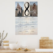 Poster “Love you to infinity” – Custom Calendar (Cuisine)