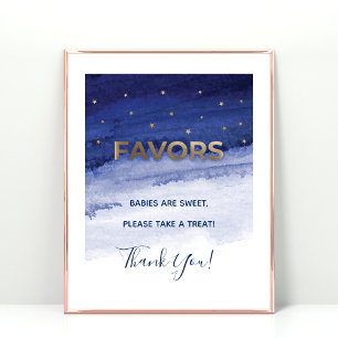 Poster Love you to the Moon and Back Favor Sign