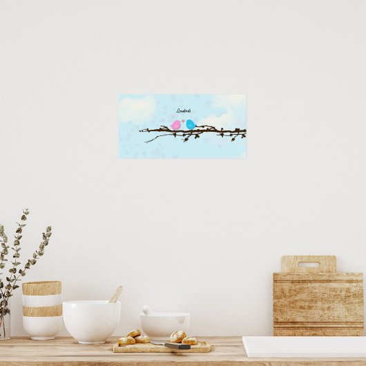 Poster Lovebirds (Cuisine)