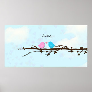 Poster Lovebirds