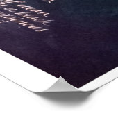 Poster Lovecraft Lore de peinture océanique Calligraphie (Coin)