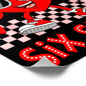 Poster Loved By 67 Valentines Six Seven Meme Hearts 6 7 W (Coin)