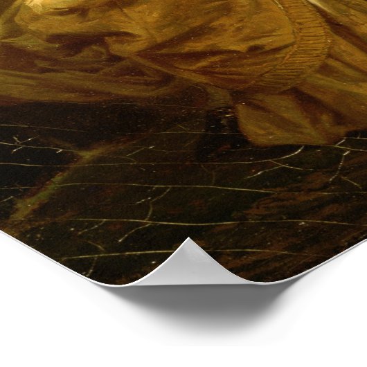 Poster Lovelace enlevant Clarissa Harlowe, 1867 (Coin)